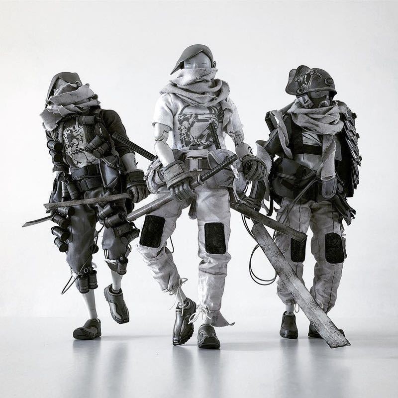 新品 Threea Tomorrow Tomb Diver Interloper 3 Pack 1/6 TomorrowKing 