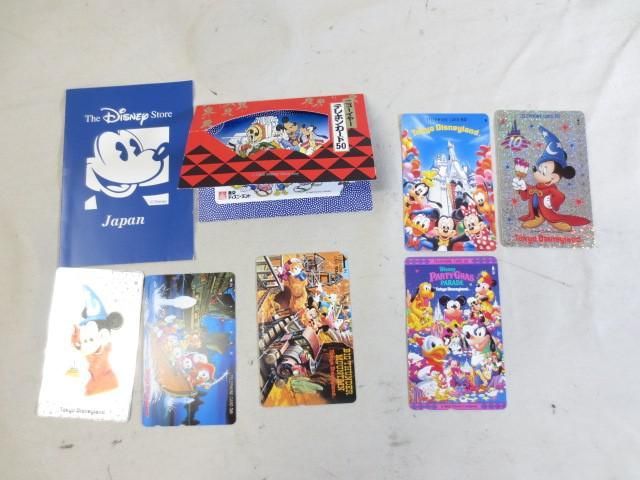 【同梱可】未使用 テレホンカード ディズニー ミッキー ミニー 他 2000 クリスマス 等 50度数 8枚 グッズセット