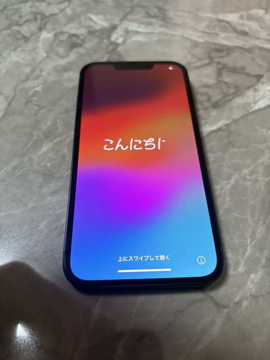 【美品】Apple｜iPhone 13 128GB｜SIMフリー｜最大バッテリー容量95% ミッドナイト ネットワーク利用制限◯ 128GB 0 iPhone 初期化済み バッテリー グリーン