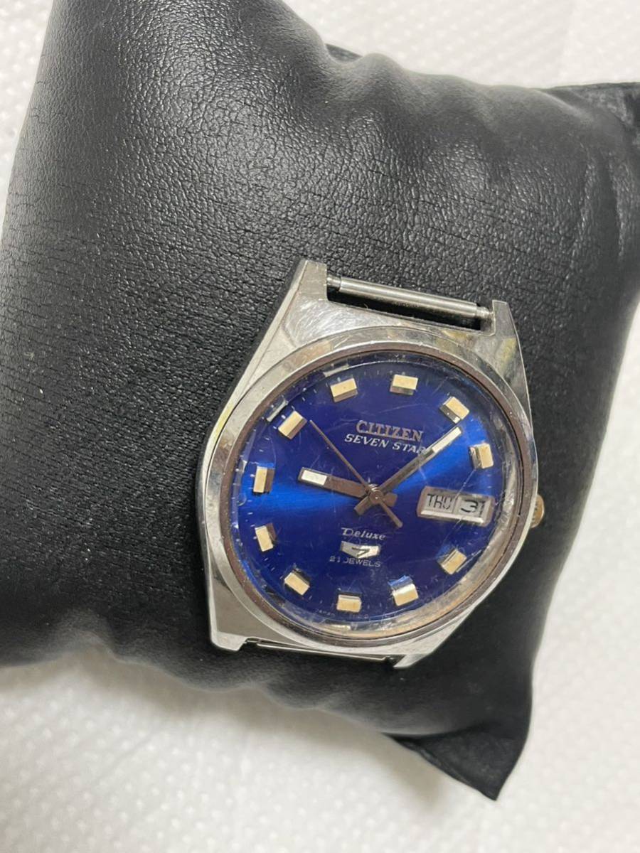 腕時計 自動巻 CITIZEN SEVEN STAR DELUXE 【公式通販】