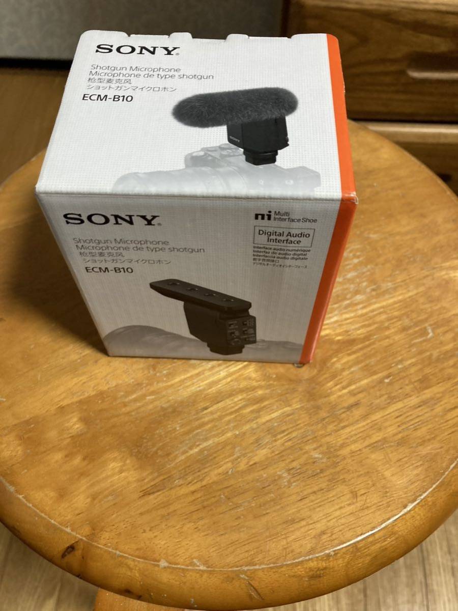 SONY ソニー ショットガンマイクロホン ECM -B10 使用少　美品　ゆうパック特約料金発送