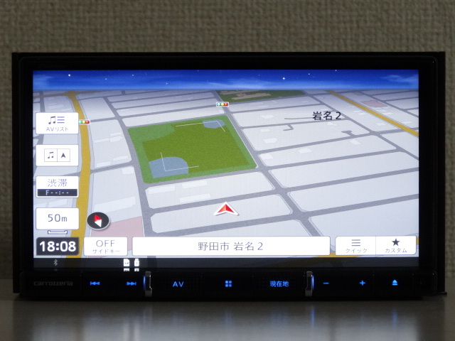 carrozzeria AVIC-ZH0007 地図データ2018年版 2018 カロッツェリア AVIC-ZH0007 サイバーナビ地図データ パイオニア