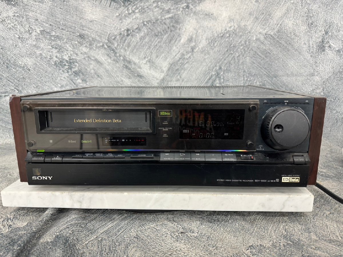 □t1668 現状品☆SONY EDV-9000 ソニー EDベータビデオデッキ(ベータ