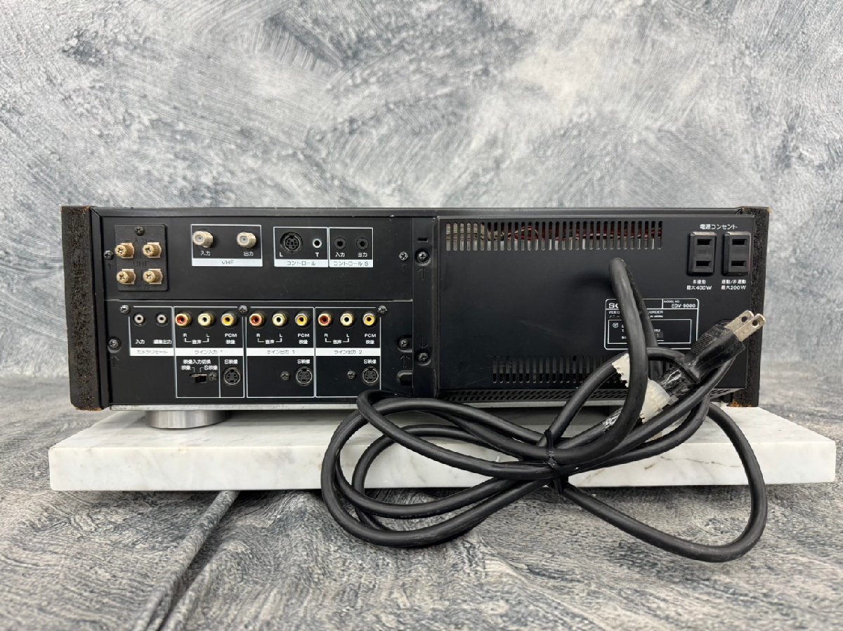 □t1668 現状品☆SONY EDV-9000 ソニー EDベータビデオデッキ(ベータ