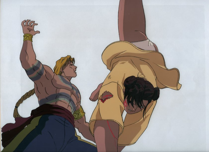 Aセル画 劇場版 ストリートファイターII（STREET FIGHTER II MOVIE 