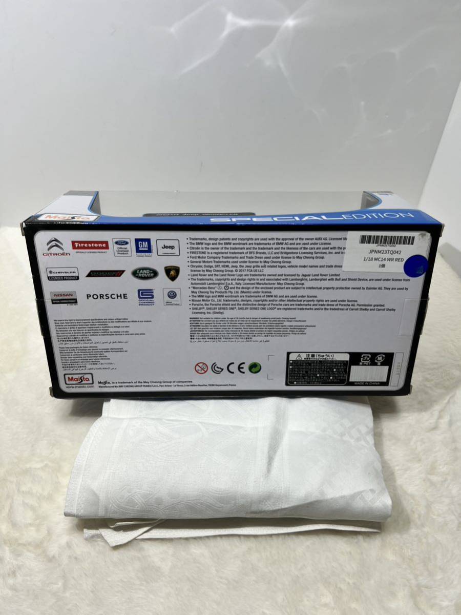 1/18 箱入り ミニカー 2014 Jeep Wrangler レッド 2014年 ジープ ラングラー 赤 オフロード SUV アメ車 Maisto マイスト_7