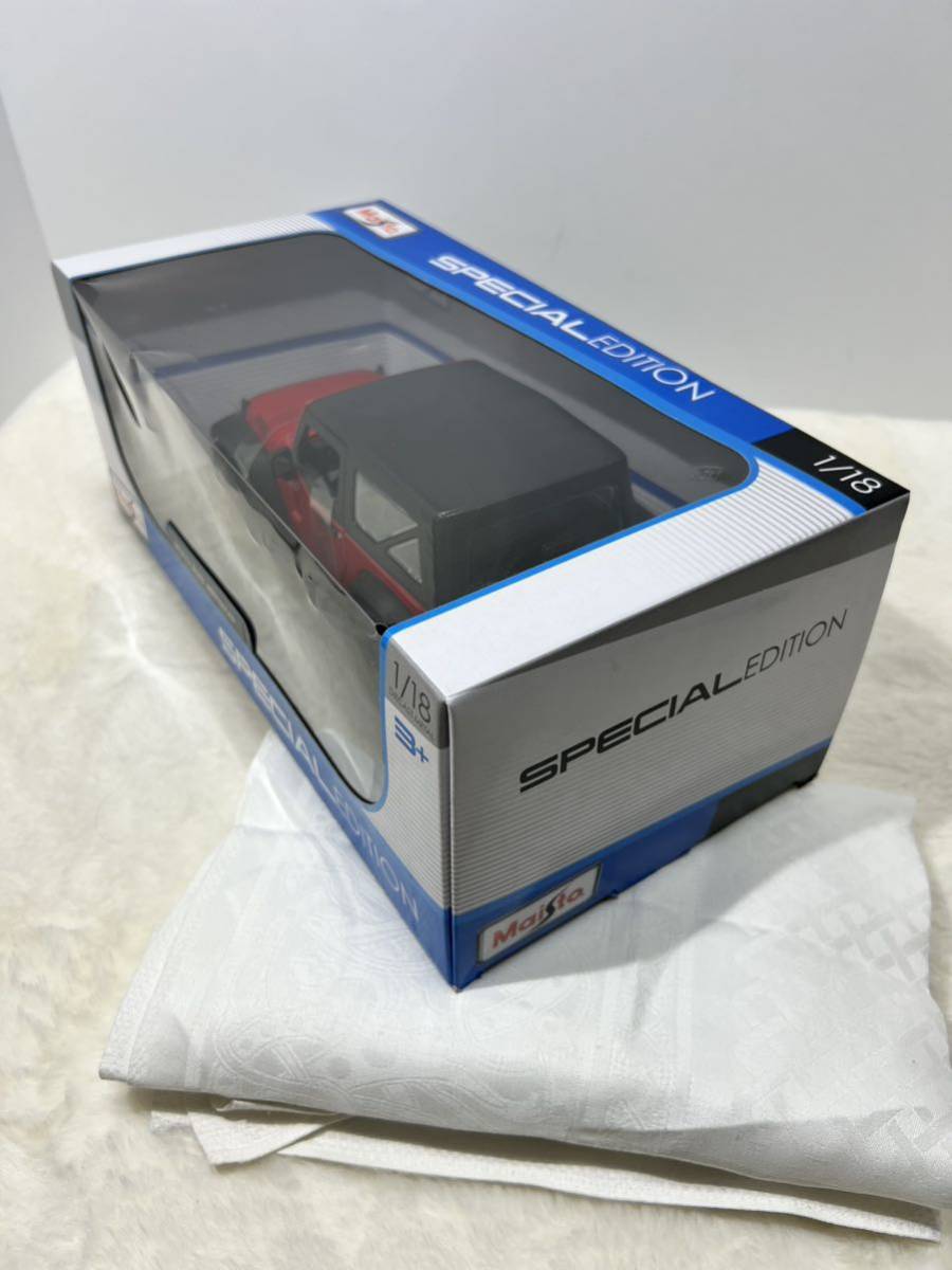 1/18 箱入り ミニカー 2014 Jeep Wrangler レッド 2014年 ジープ ラングラー 赤 オフロード SUV アメ車 Maisto マイスト_9