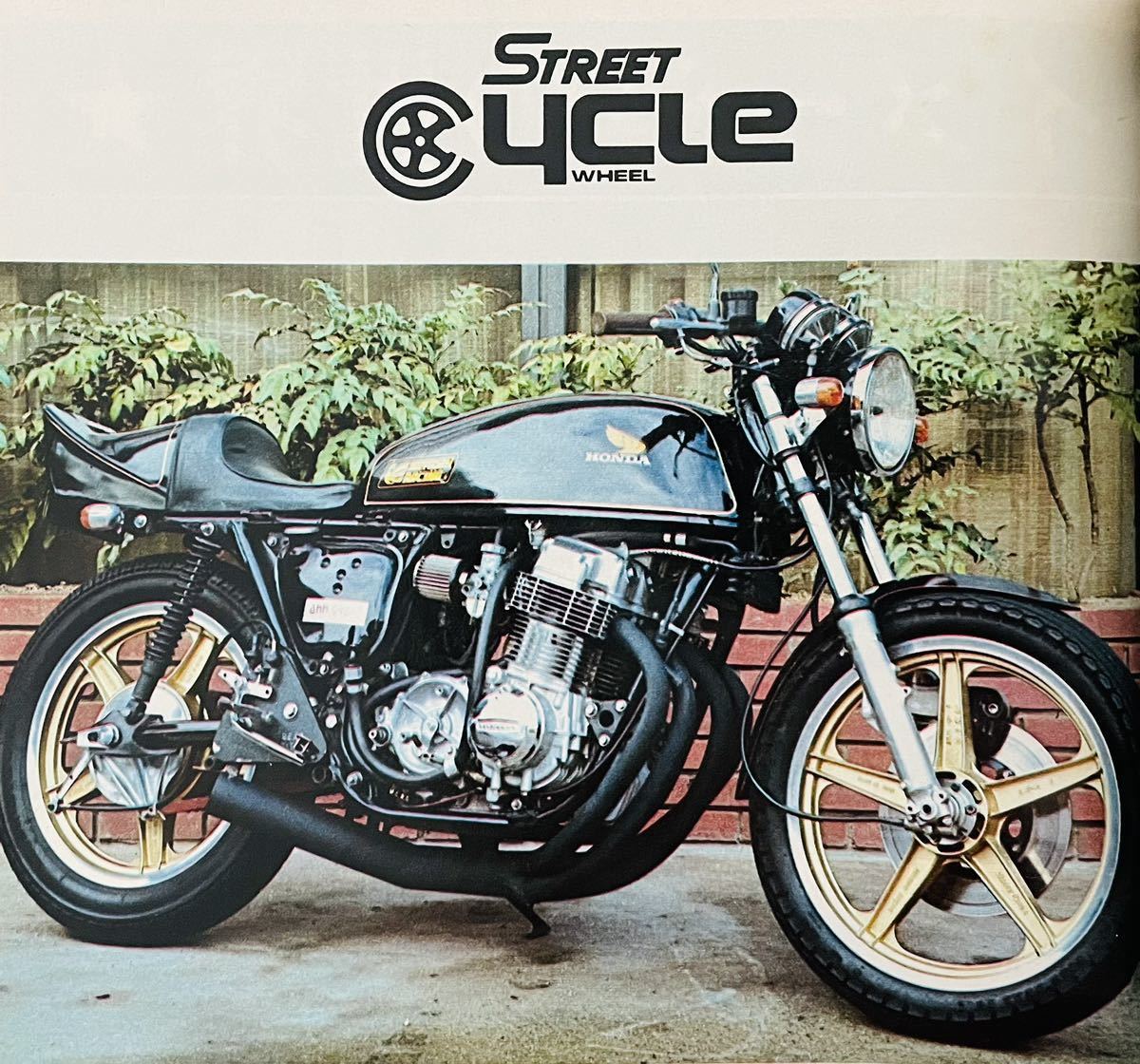 当時物 70年代雑誌/ カフェレーサー CB750four CB400F Z2 Z1 KH GT380