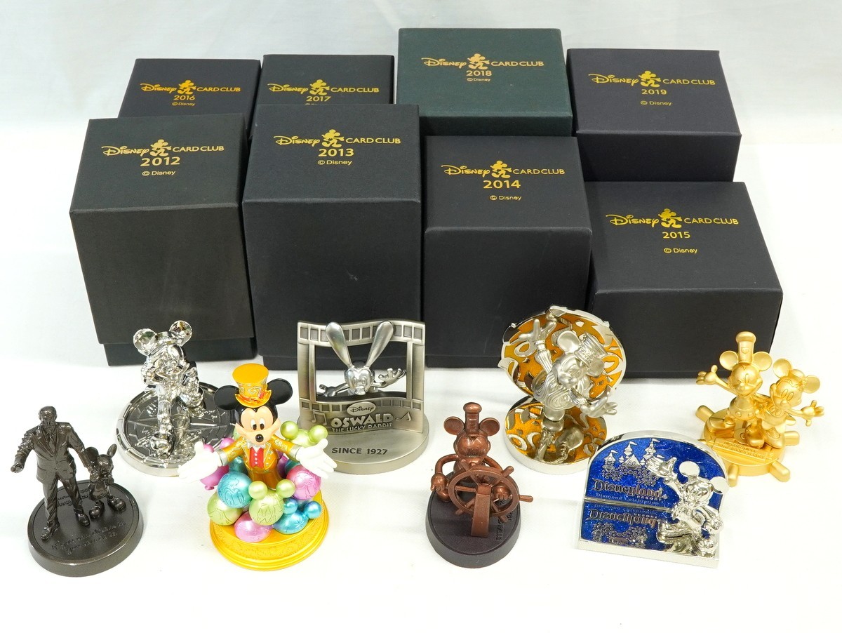 1000円スタート フィギュア 8点 Disney ディズニー カードクラブ限定 