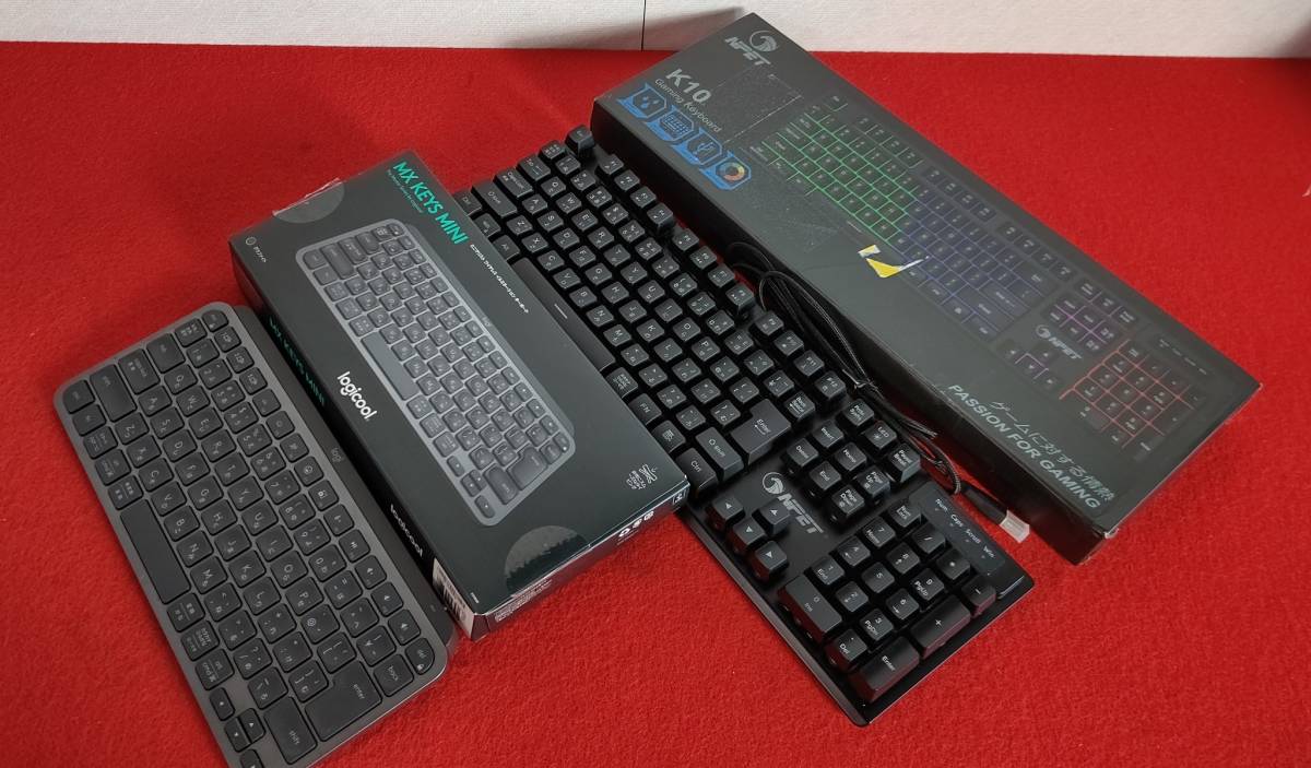 12261-03☆ロジクール MX KEYS mini ワイヤレスキーボード KX700GR 