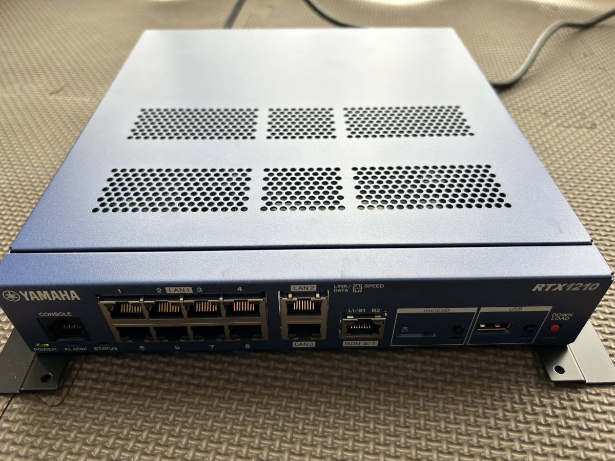 YAMAHAギガアクセスVPNルーターRTX1210　【ウォールマウントキットYWK-1200D付】_4