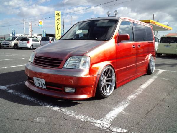 1ナンバー公認VIP仕様オーバーフェンダーステップワゴン 