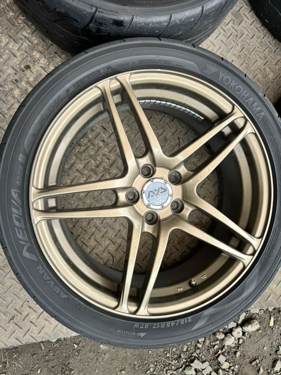 YOKOHAMAヨコハマ AVS model5 モデル5 17インチ 215/45R17 タイヤ