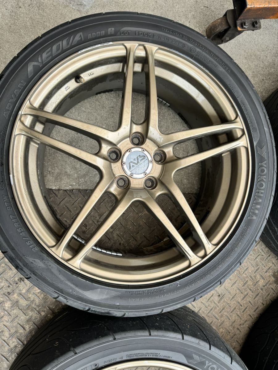 YOKOHAMAヨコハマ AVS model5 モデル5 17インチ 215/45R17 タイヤ