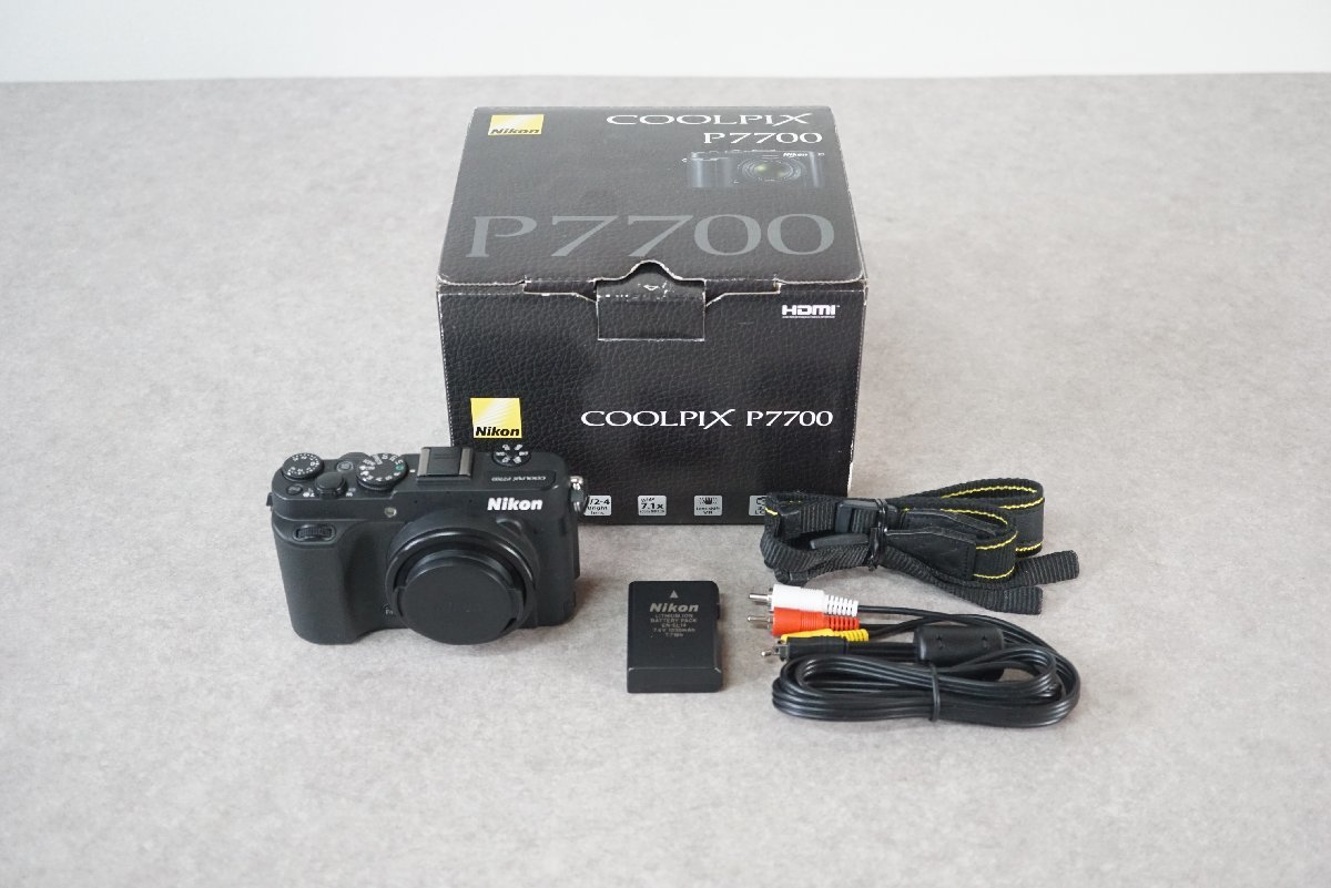 QS][B4080680] Nikon ニコン P7700 COOLPIX コンパクトデジタルカメラ