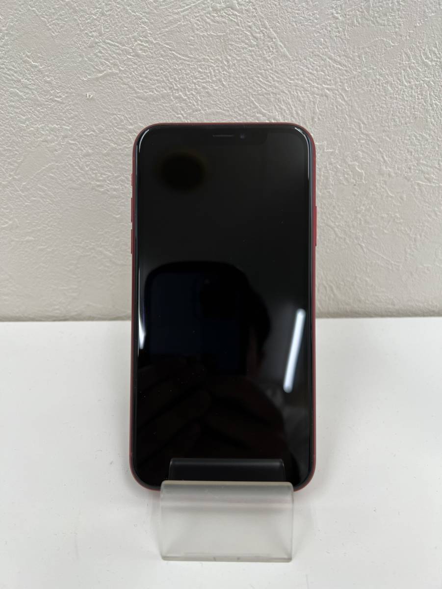 ジャンク⁄SIMフリーiPhone XR 64GB レッド SoftBank iPhone XR 64GB
