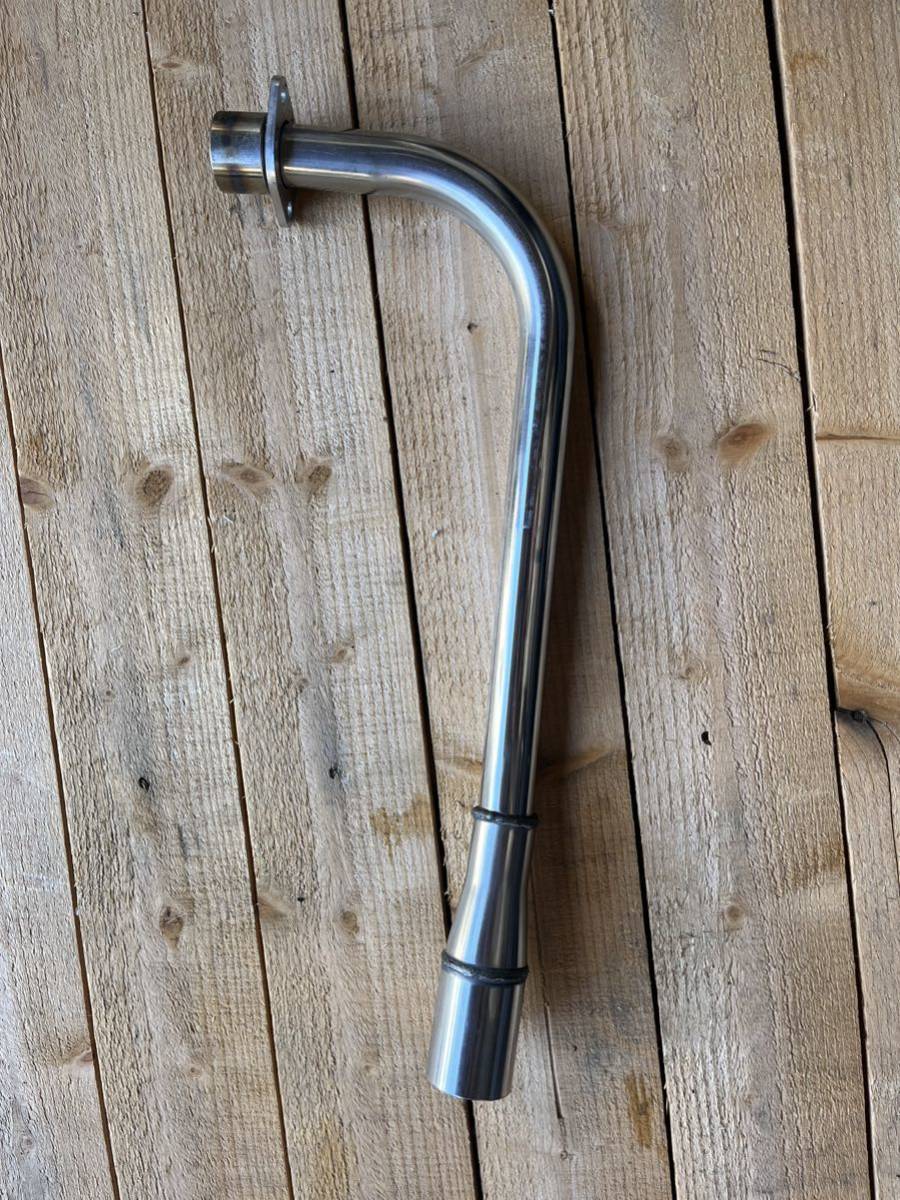 《中古未使用》ソロ50用ステンレスエキパイ　AC17_1