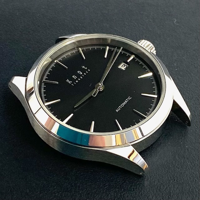 1円～ Knot ノット Timepiece 316L 自動巻き ハイビート 裏スケ 24石