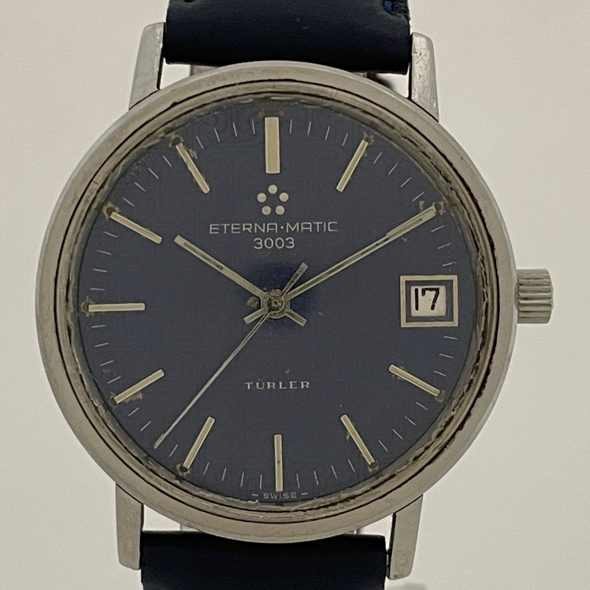 ジャンク品】エテルナ Eterna MATIC 3003 TURLER チューラー Wネーム