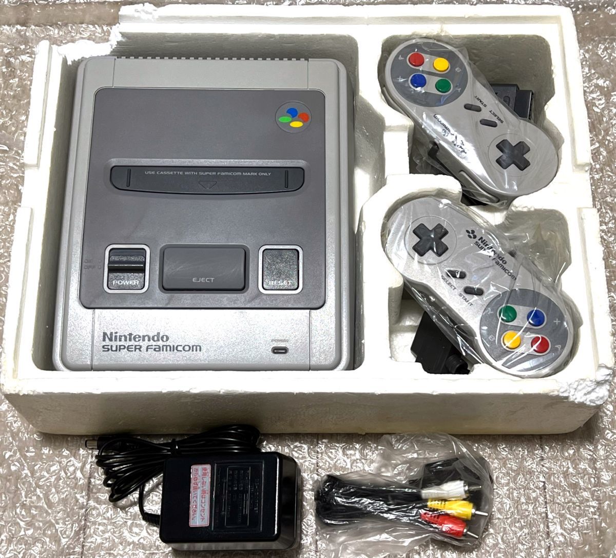 中古】本体）【美品・動作確認済】/任天堂/スーパーファミコン 