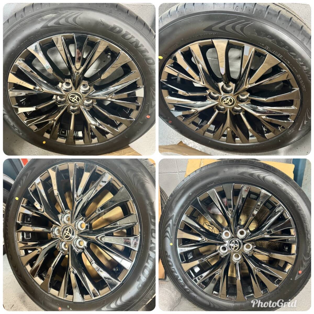 新型40系 ヴェルファイア Zプレミア ハイブリッド ホイール&タイヤ4本 
