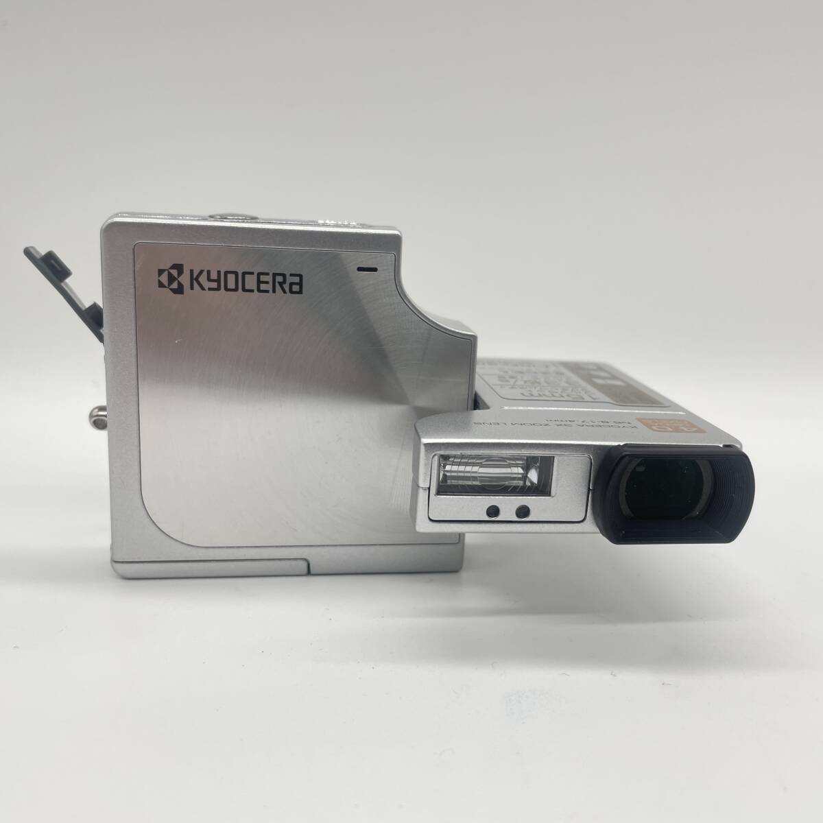 動作確認済・ほぼ未使用品】KYOCERA Finecam FINECAM SL400R コンデジ