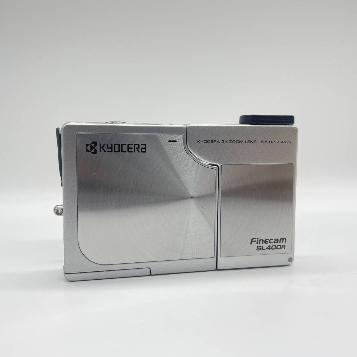 動作確認済・ほぼ未使用品】KYOCERA Finecam FINECAM SL400R コンデジ
