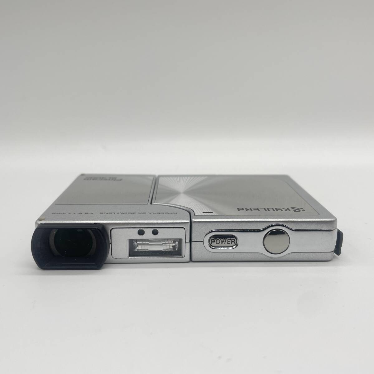 動作確認済・ほぼ未使用品】KYOCERA Finecam FINECAM SL400R コンデジ