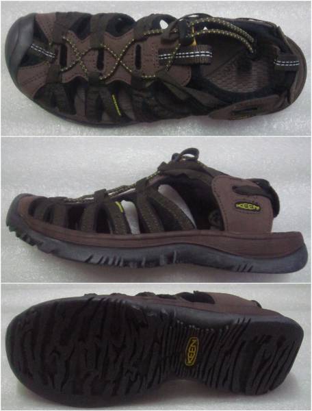 新品★KEEN　ウィスパー　サンダル★EU41＝JP26cm 栗色_3