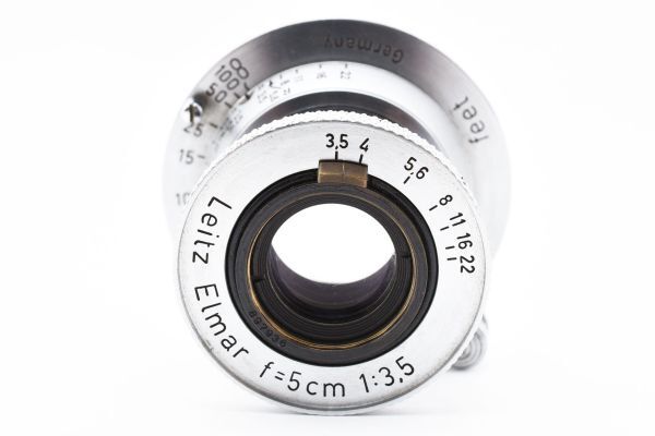 Leica Elmar 50 mm f/3,5 - la documentation de