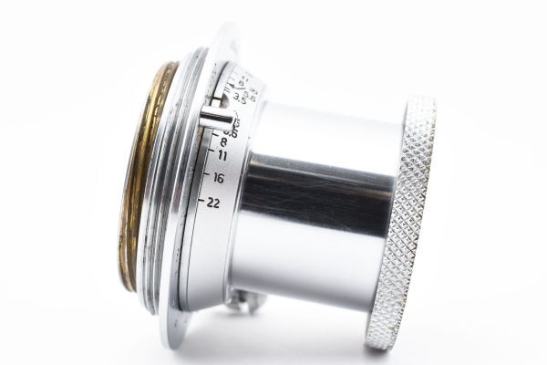 Leica Elmar 50mm F/3.5 – Monture M39, Objectif Vintage Avec Champignon