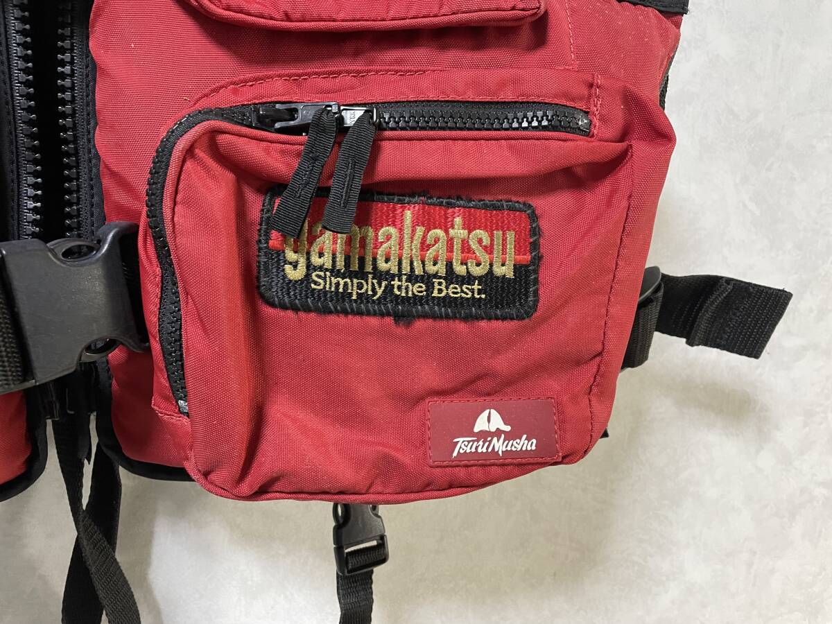 釣武者 石鯛メッシュフローティングベスト ライフジャケット がまかつ