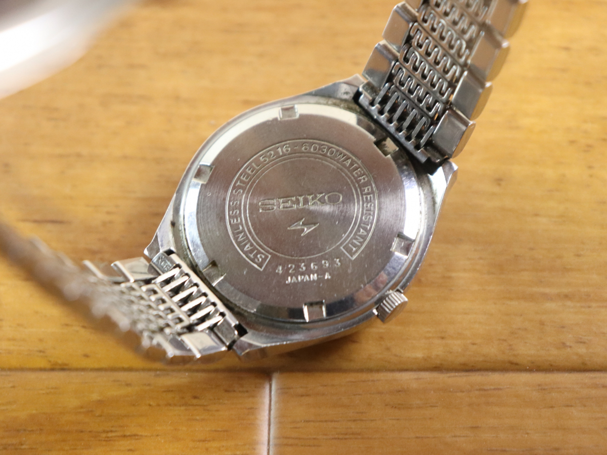 SEIKO セイコー KAINLESS STEEL 52 166030 WATER ESISTANT 腕時計 時計 時間 メンズ ファッション オシャレ 趣味 コレクション 010FUFFY27_7