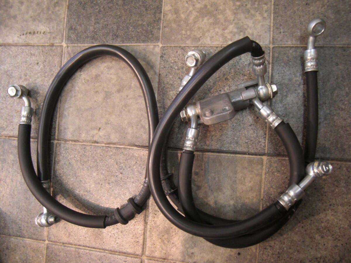 GSF1200 GV75A 前後ブレーキホースセット ほぼ新車外しの長期室内保管品_1