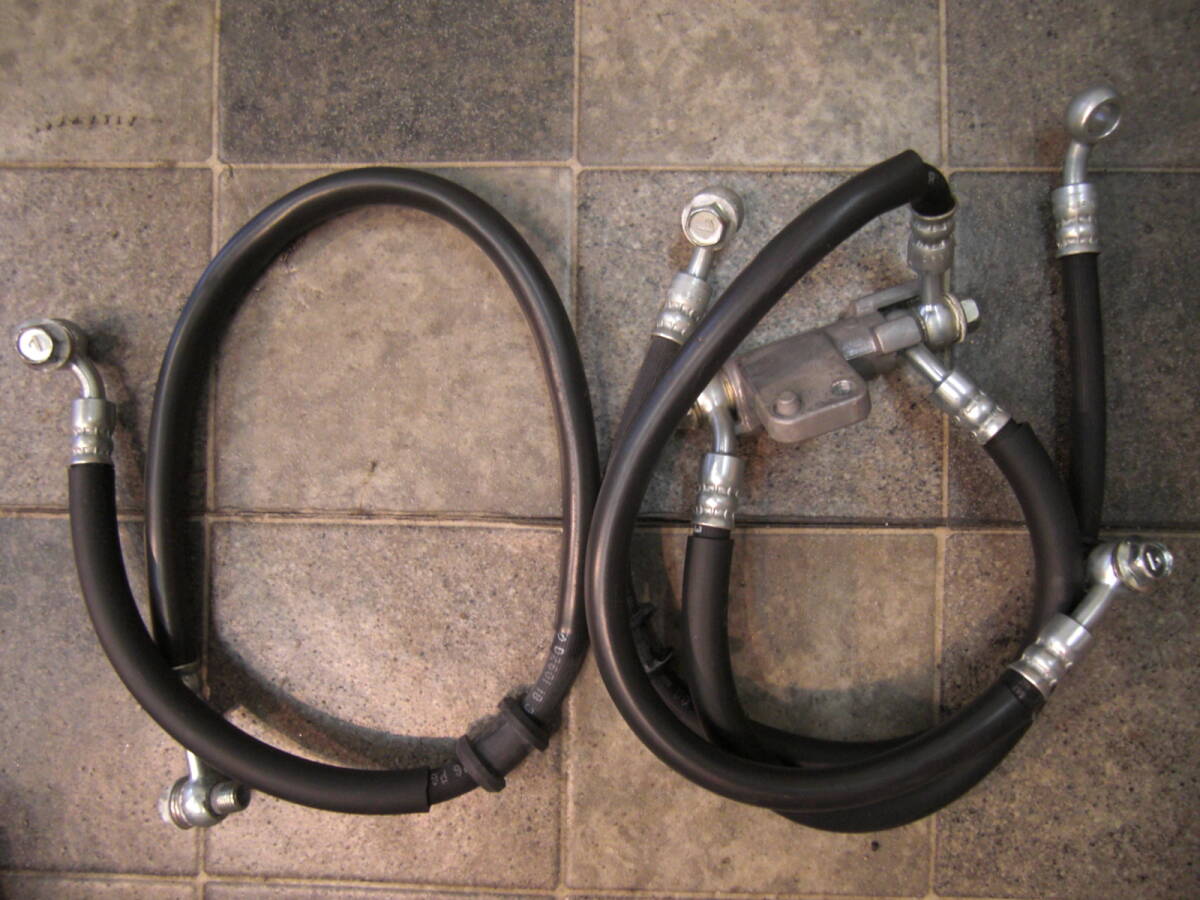 GSF1200 GV75A 前後ブレーキホースセット ほぼ新車外しの長期室内保管品_2