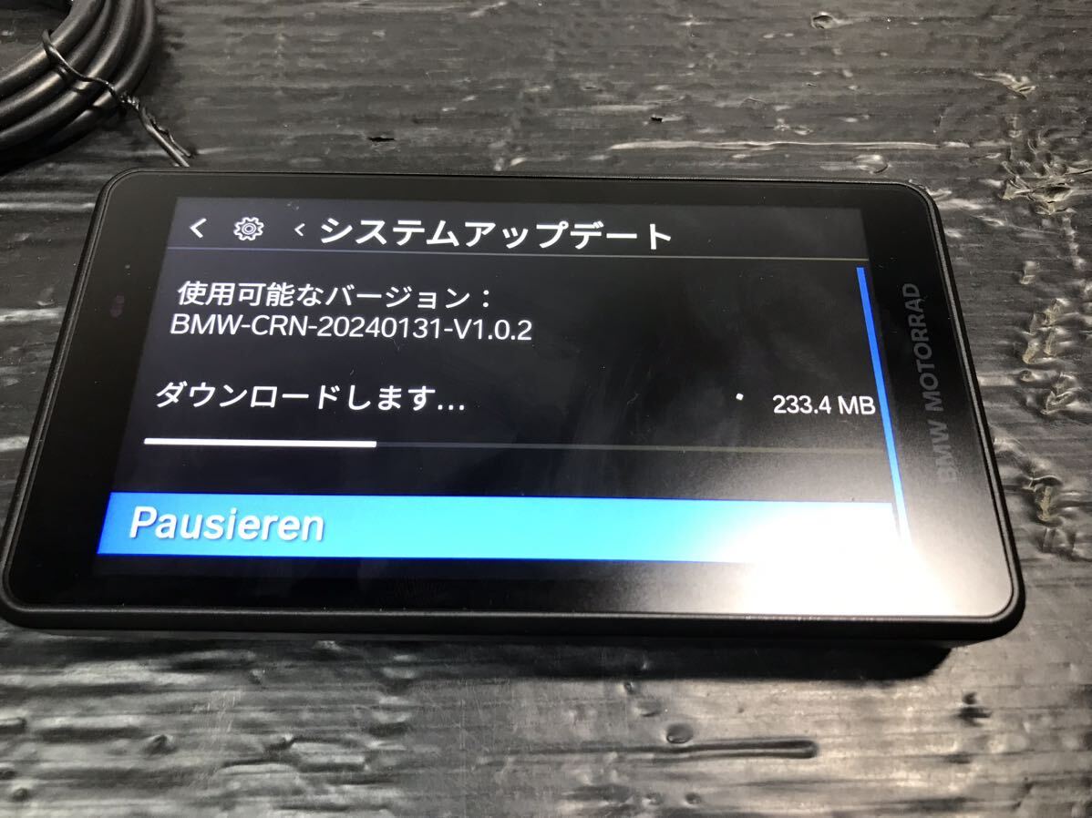 030701 美品 BMW MOTORRAD CONNECTED RIDE NAVIGATOR CRN1 バイクナビ
