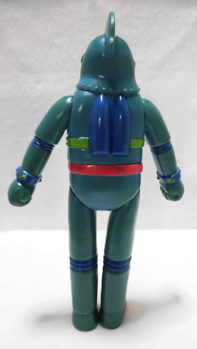 ☆レトロ☆SOFUBI☆珍品「ブルマァク 鉄人28号 手塗り 約28cm ソフビ