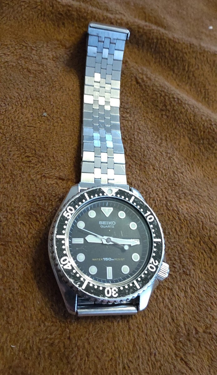 1982年製造予測☆稼動中☆ヴィンテージ【SEIKO】6458-6000☆150m