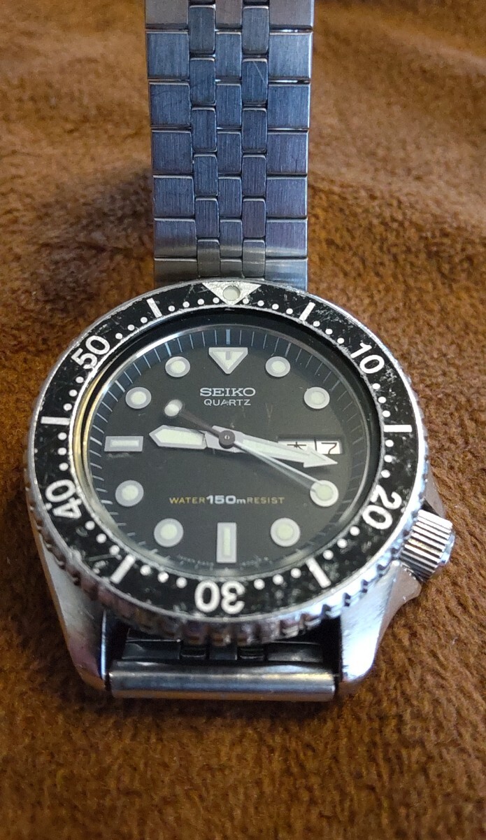 1982年製造予測☆稼動中☆ヴィンテージ【SEIKO】6458-6000☆150m