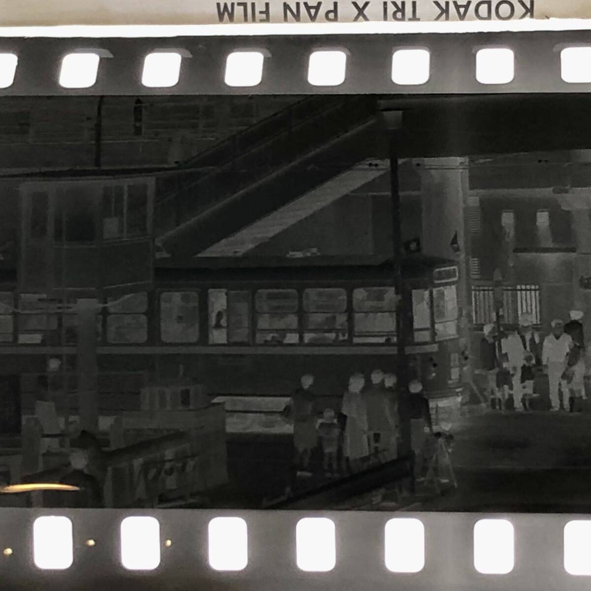 ⑥☆ 鉄道 ネガ『王子　都電　荒川車庫　早稲田』昭和49年◆古い鉄道写真フィルム 国鉄　列車特急_8