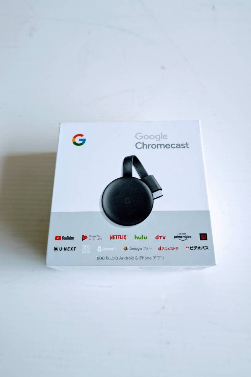 Google Chromecast クロームキャスト 正規品 第三世代 【GA00439-JP