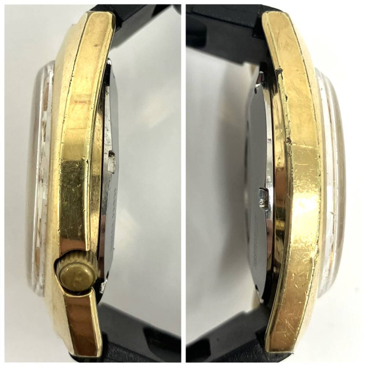 K】TECHNOS テクノス 腕時計 SKYSONIC スカイソニック 稼働品 