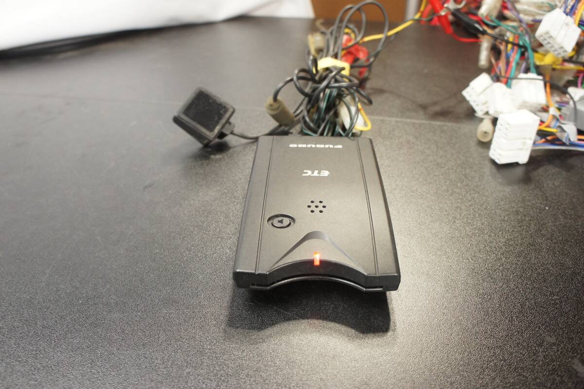 動作確認済 ETC 普通車登録 ETCアンテナ付 FNK-M05T(0461) Y12 ウイングロード外し フルノ FURUNO 古野電気 日産 @5278s_1