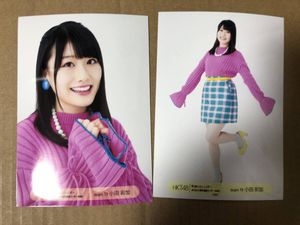HKT48 小田彩加 早送りカレンダー 2018.8.4 東京流通センター 会場 生写真 2種セミコンプ