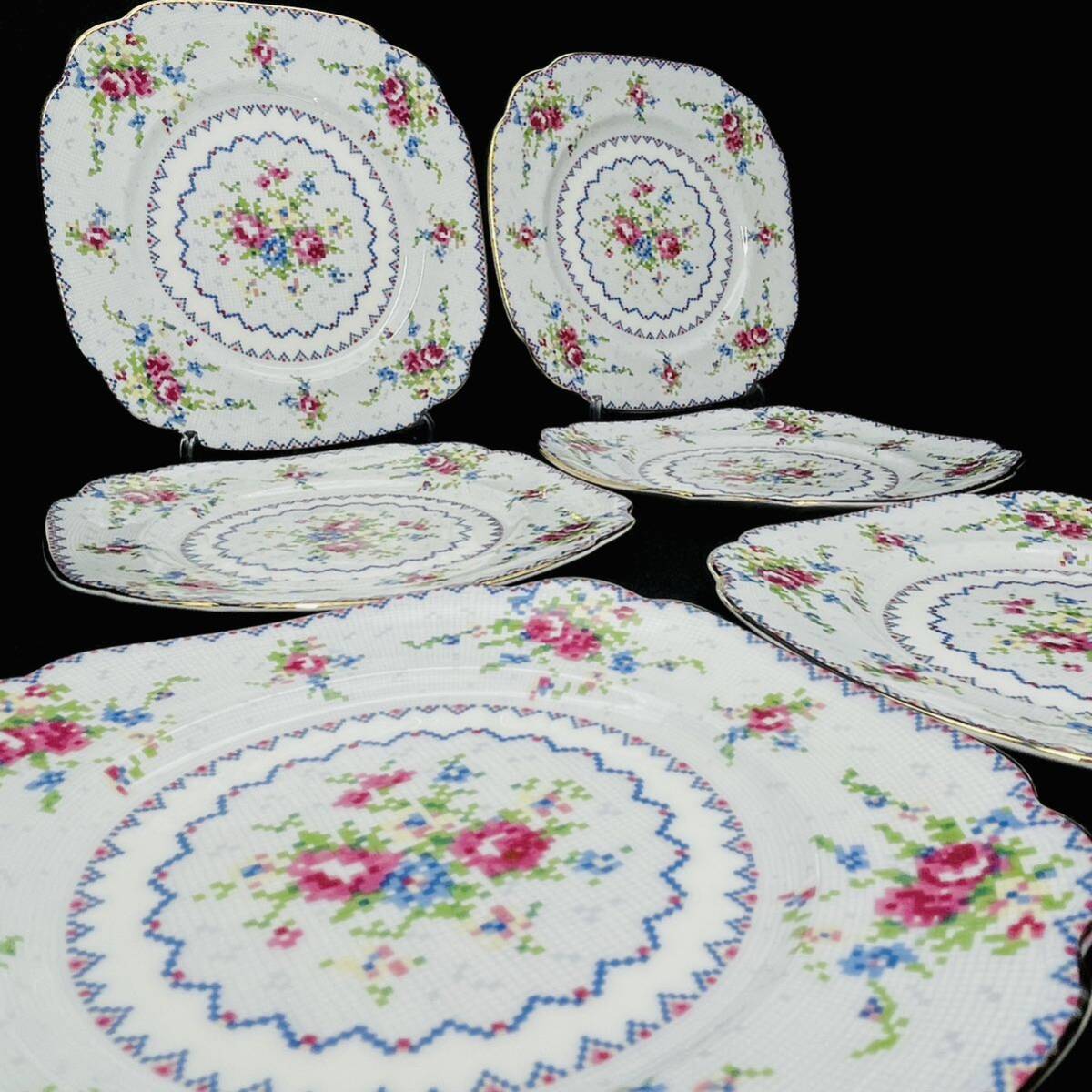 ROYAL ALBERT ロイヤルアルバート PETIT POINT プチポワン18cm 