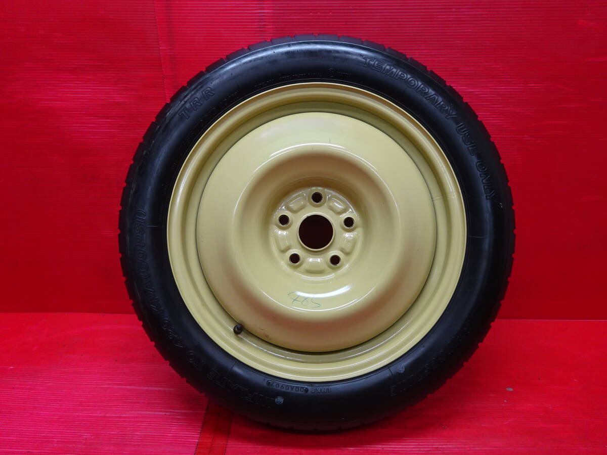 レクサス純正18インチスペアホイール スペアタイヤ 1本 4J 5H 120 BS TRR T155/70R18 101M LEXUS LS460 LS600 ブリヂストン スペアタイヤ 1本 5H 2013年製造 タイヤホイール スペアタイヤ1の中古部品を販売中|純正中古パーツ市場