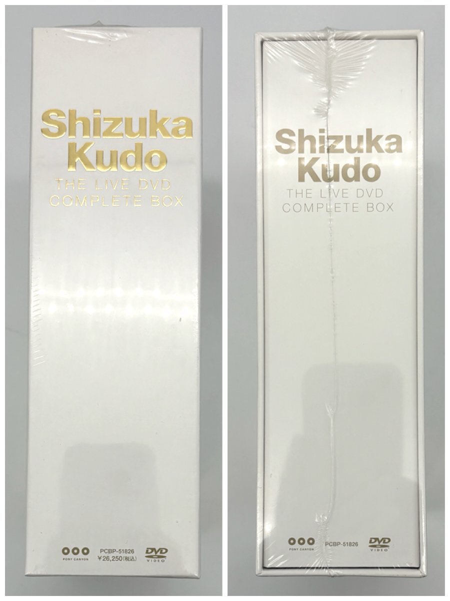 1円～/未開封/保管品/Shizuka Kudo/工藤静香/THE LIVE COMPLETE BOX