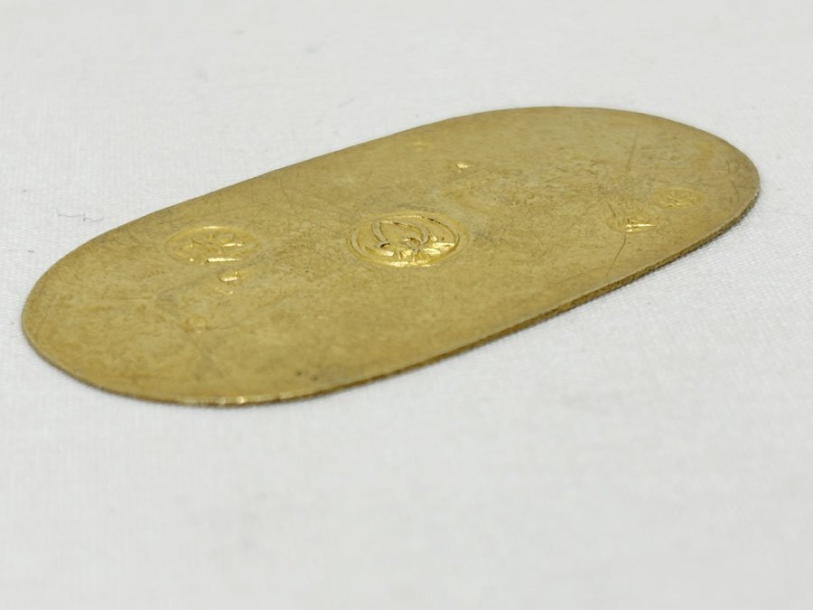 天保小判金 保字小判 裏刻印 谷東 11.1g 日本貨幣商協同組合鑑定書付き