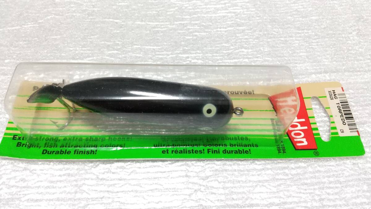 オールドヘドン heddon マグナムトーピード Ｂ　ブラック 美品 オールドヘドン heddon マグナムトーピードB 80'sスミス｜Yahoo!フリマ