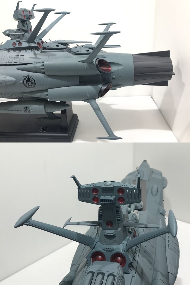 【TAG・現状品】★宇宙戦艦ヤマトをつくる アンドロメダ★完成品★パーツ未検品 ※破損/接着有【佐川配送/代引不可】052-240416-YK-02-TAG_4